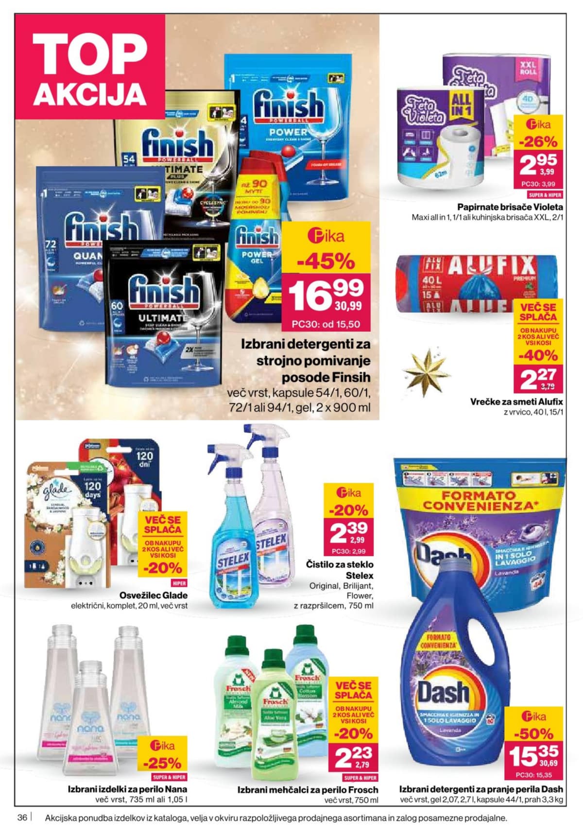 Stran 36. Mercator kataloga - Akcijska ponudba od 01.03.2026.