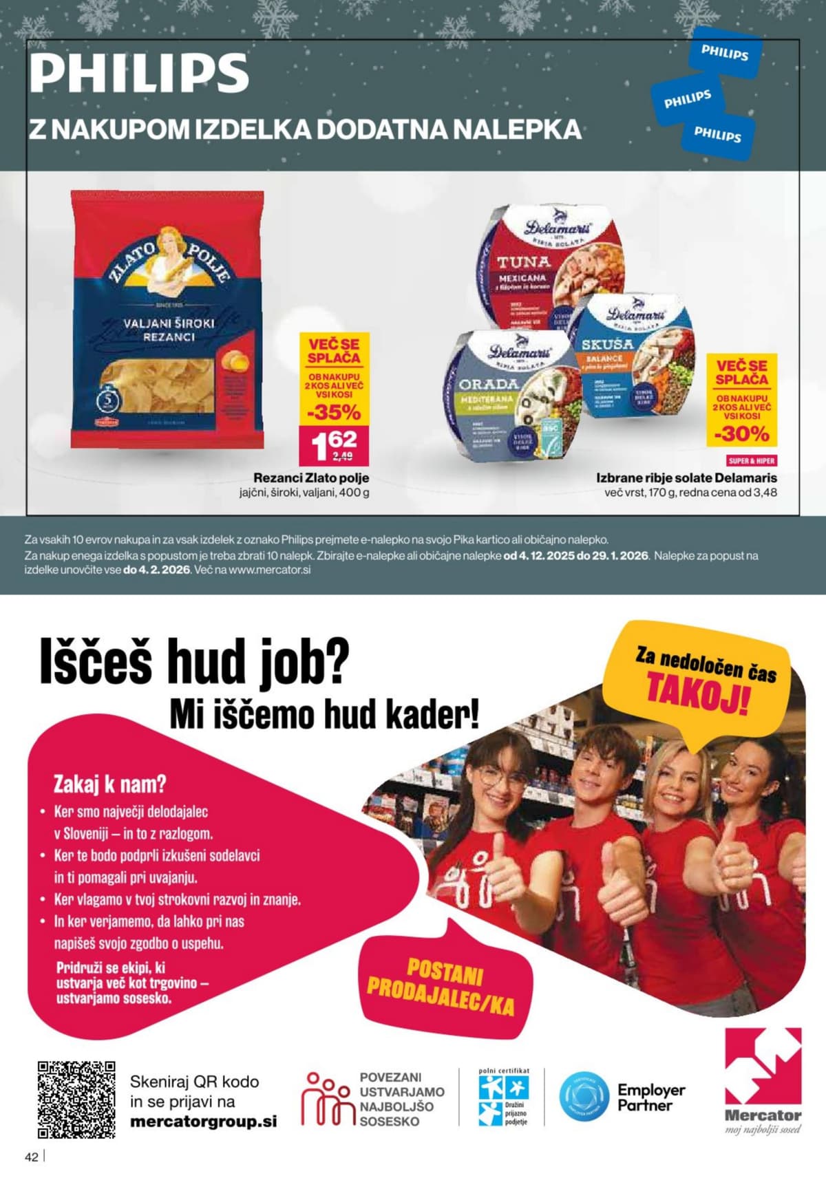 Stran 42. Mercator kataloga - Akcijska ponudba od 01.03.2026.