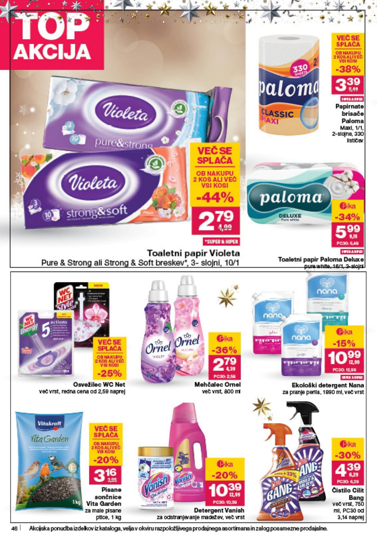 Stran 46. Mercator kataloga - Akcijska ponudba od 01.03.2026.