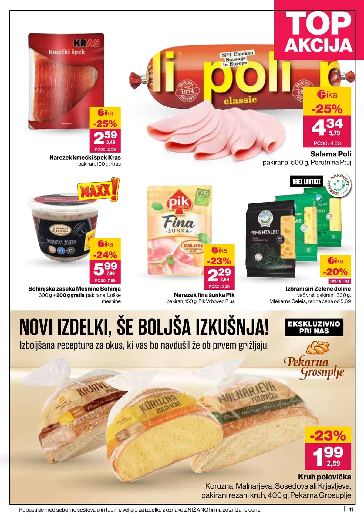 Stran 11. Mercator kataloga - Akcijska ponudba od 25.02.2026.