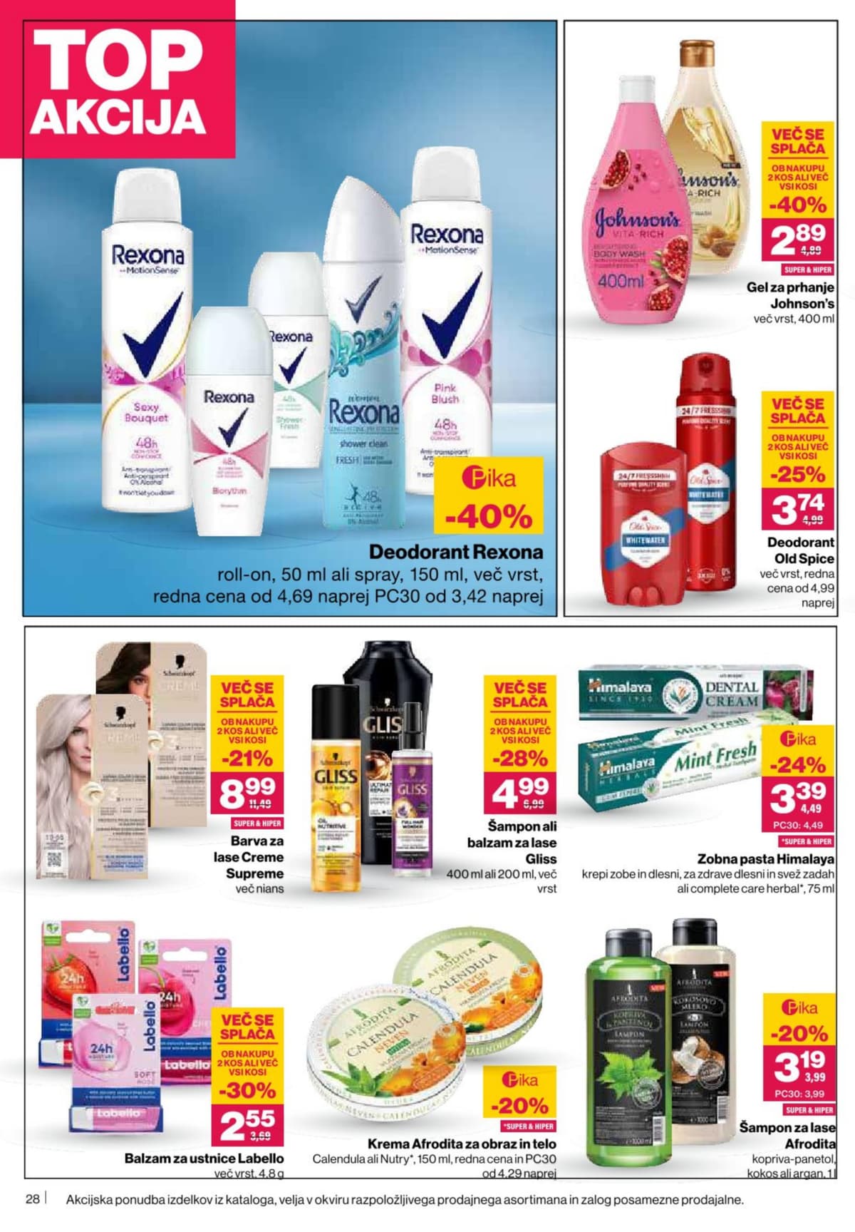 Stran 28. Mercator kataloga - Akcijska ponudba od 04.03.2026.