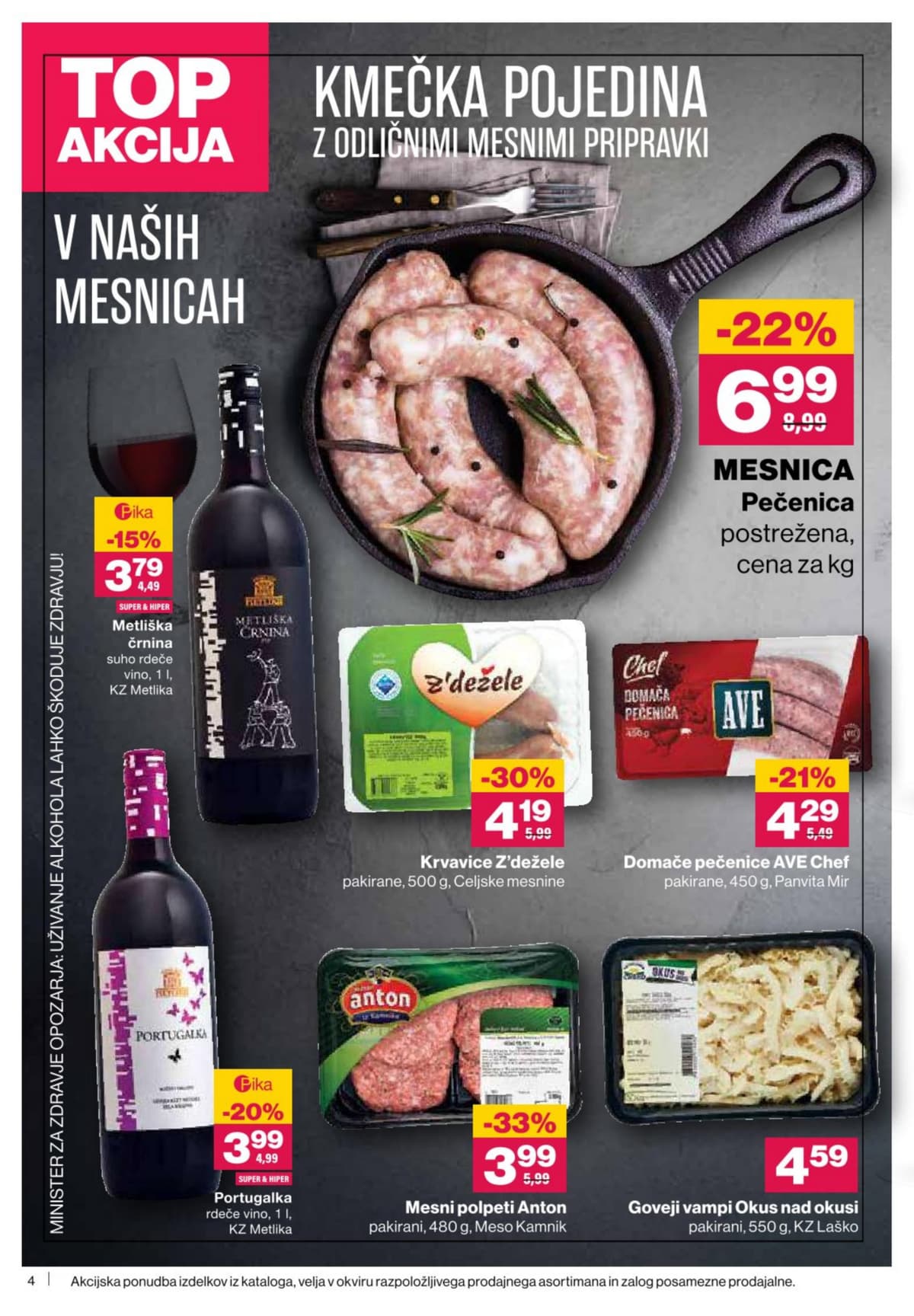Stran 4. Mercator kataloga - Akcijska ponudba od 04.03.2026.