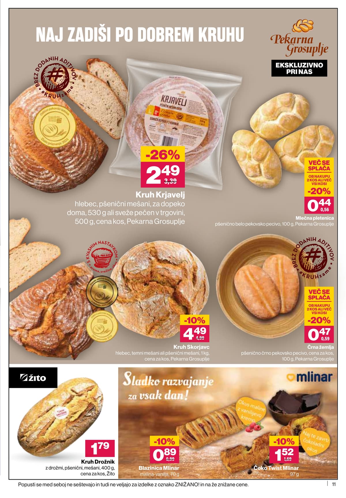 Stran 11. Mercator kataloga - Tedenska akcija od 04.03.2026.