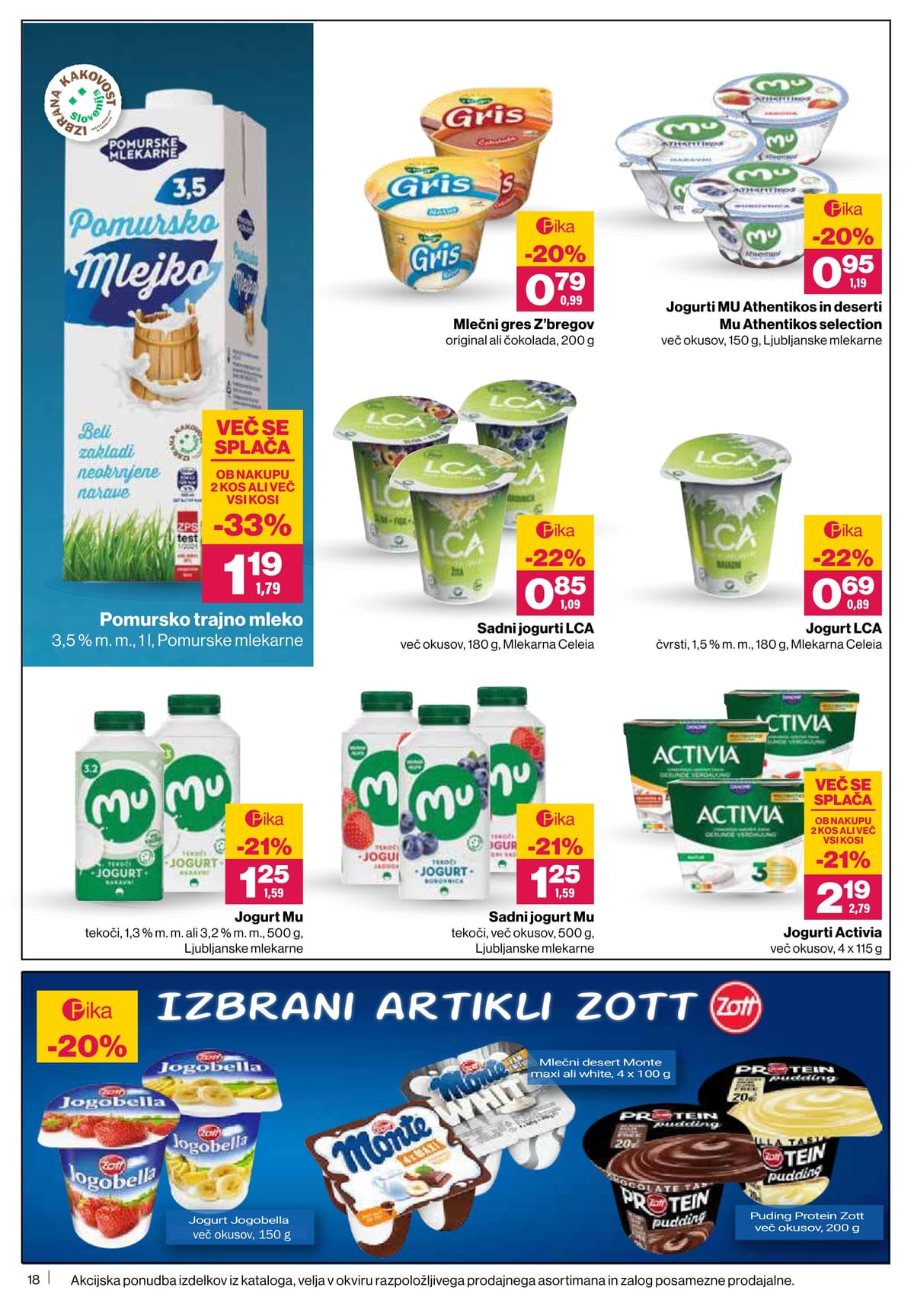 Stran 18. Mercator kataloga - Tedenska akcija od 04.03.2026.