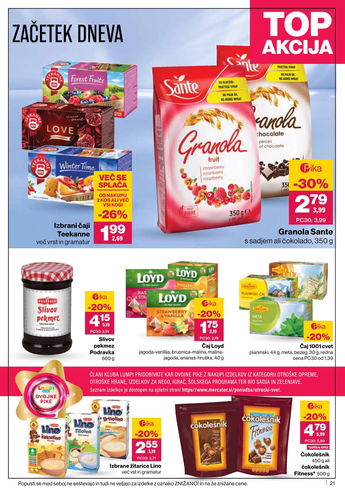 Stran 21. Mercator kataloga - Tedenska akcija od 04.03.2026.