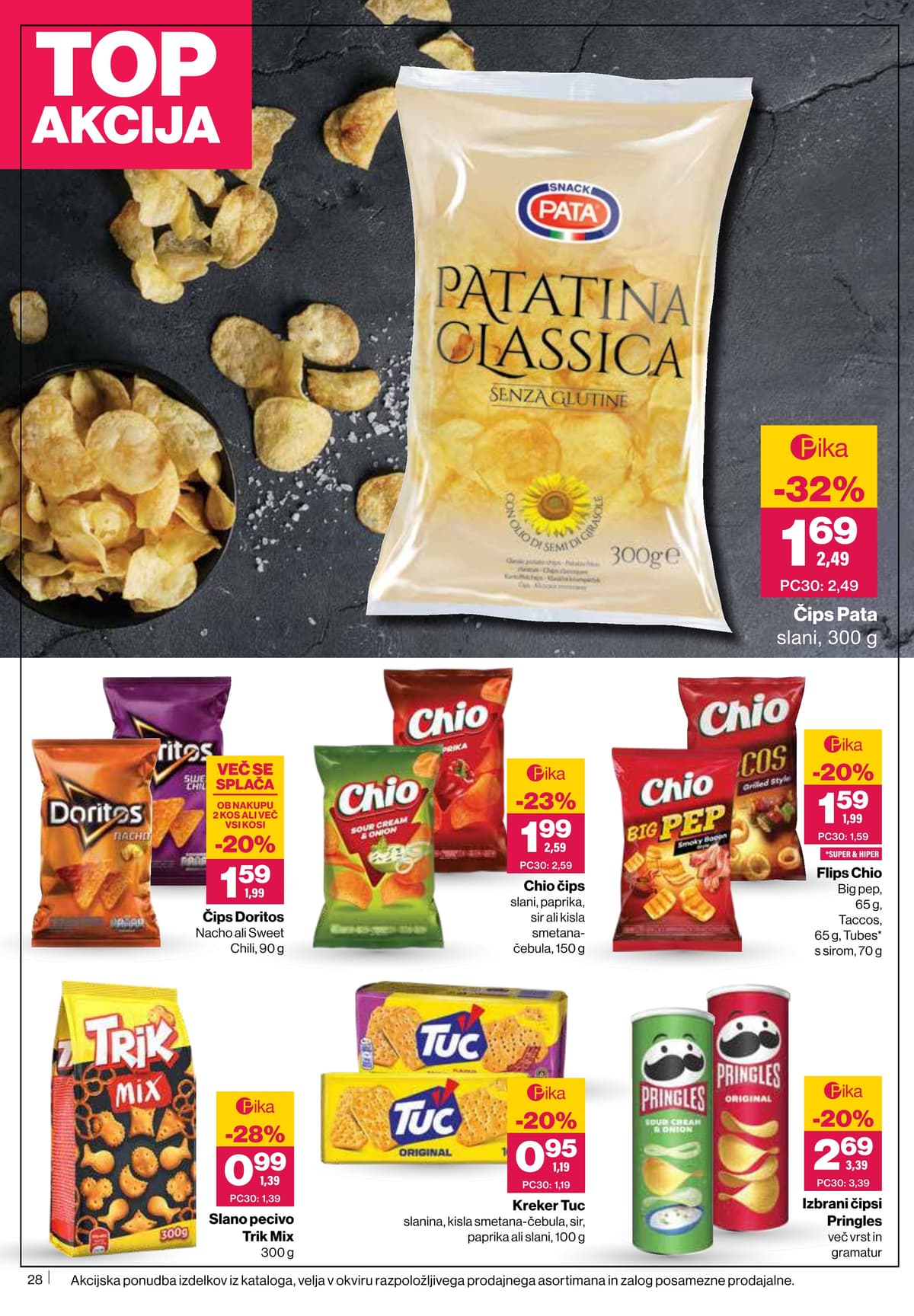 Stran 28. Mercator kataloga - Tedenska akcija od 04.03.2026.