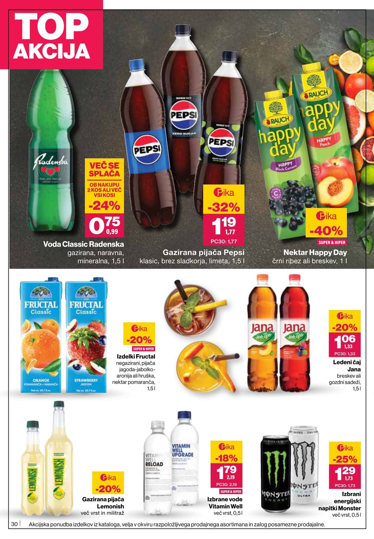 Stran 30. Mercator kataloga - Tedenska akcija od 04.03.2026.