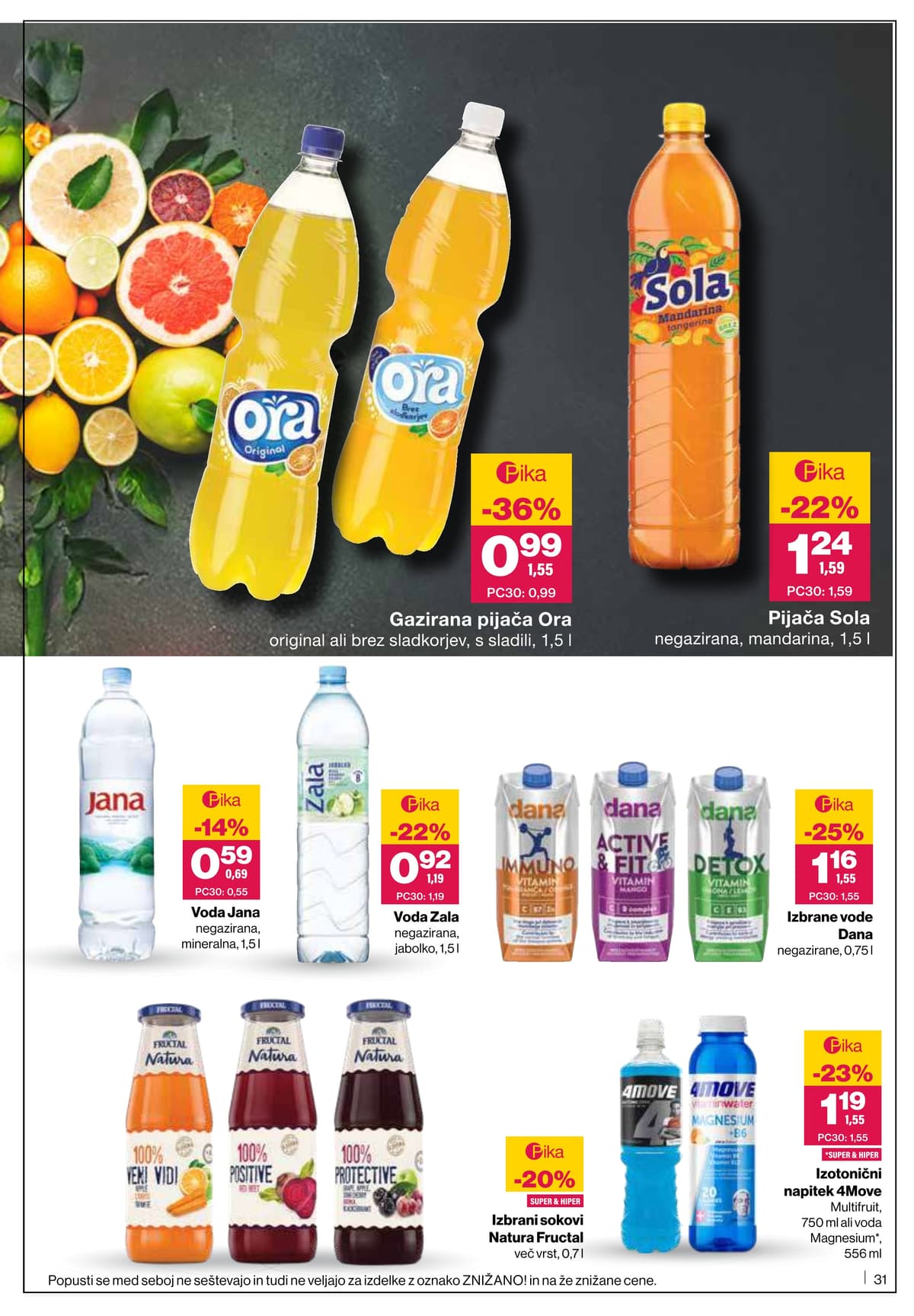 Stran 31. Mercator kataloga - Tedenska akcija od 04.03.2026.