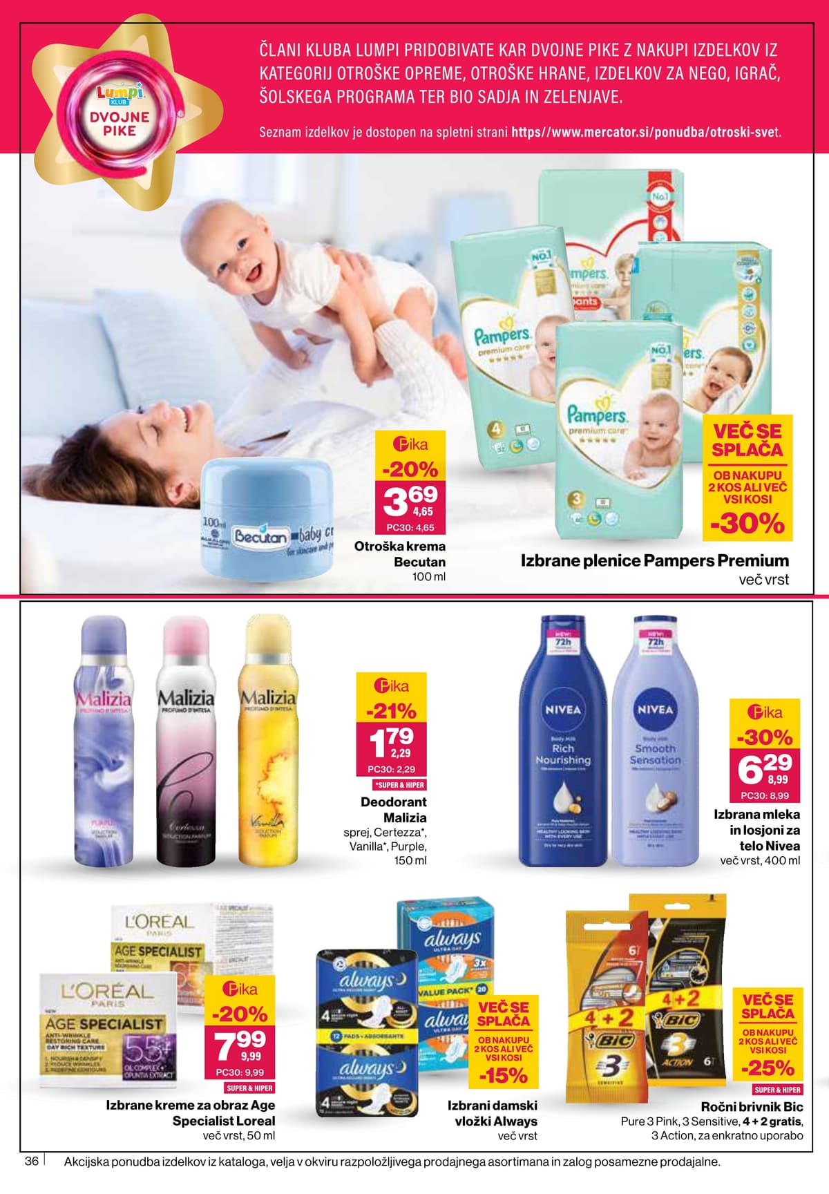 Stran 36. Mercator kataloga - Tedenska akcija od 04.03.2026.