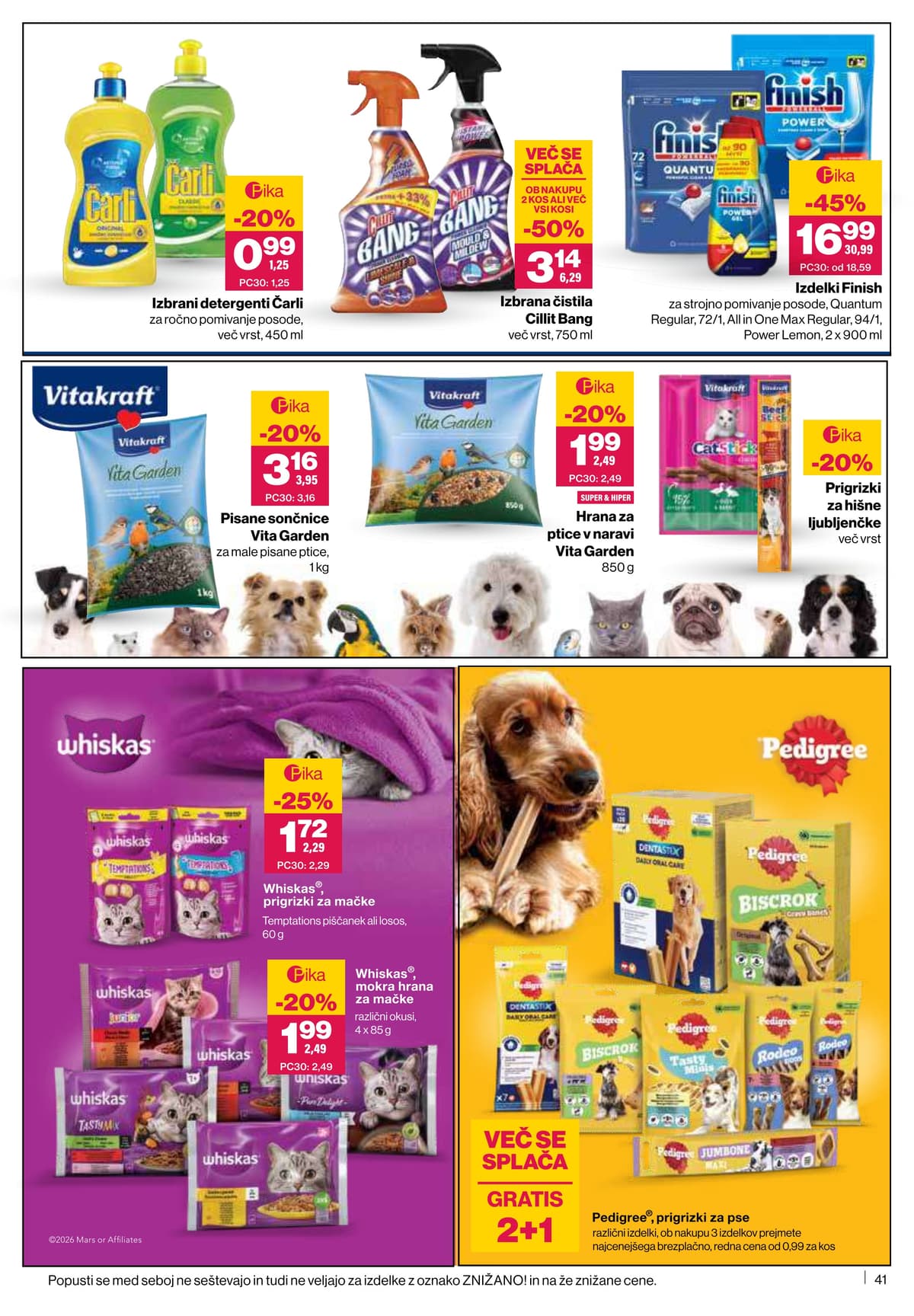 Stran 41. Mercator kataloga - Tedenska akcija od 04.03.2026.