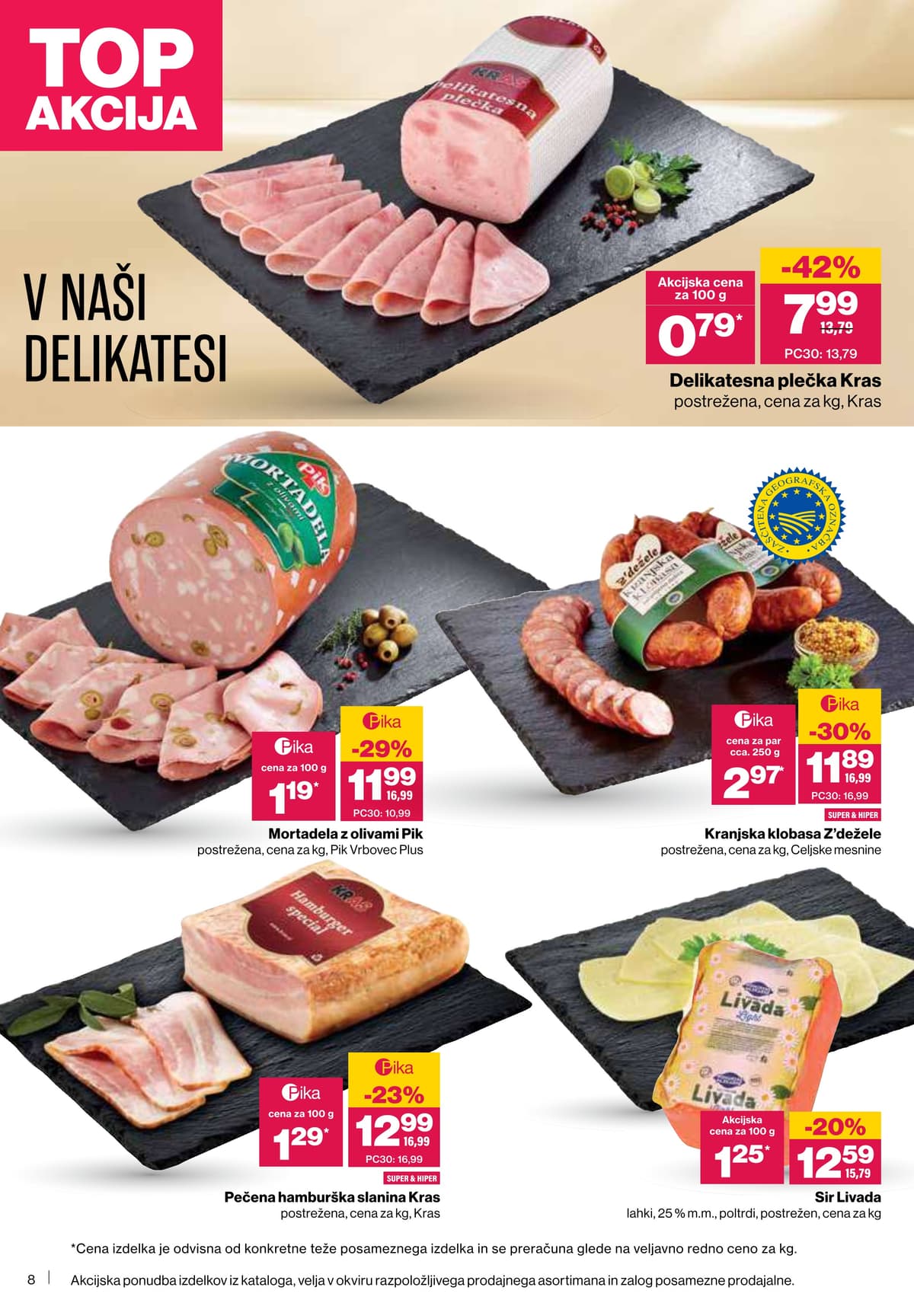 Stran 8. Mercator kataloga - Tedenska akcija od 04.03.2026.
