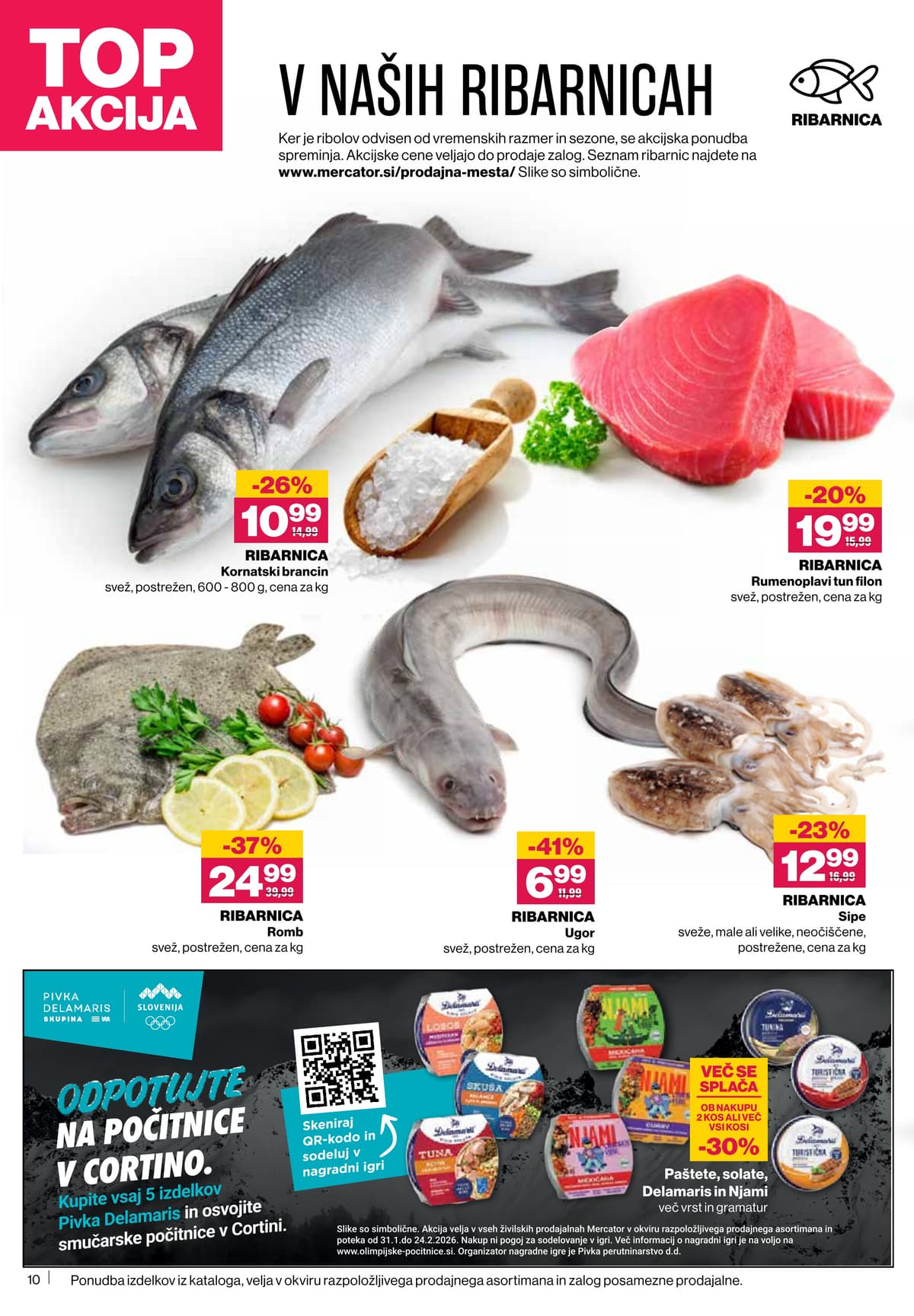 Stran 10. Mercator kataloga - Tedenska Ponudba od 15.03.2026.