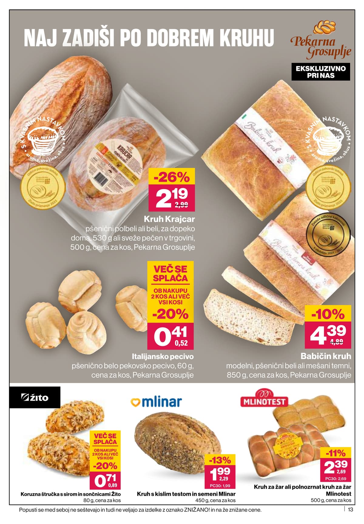 Stran 13. Mercator kataloga - Tedenska Ponudba od 15.03.2026.