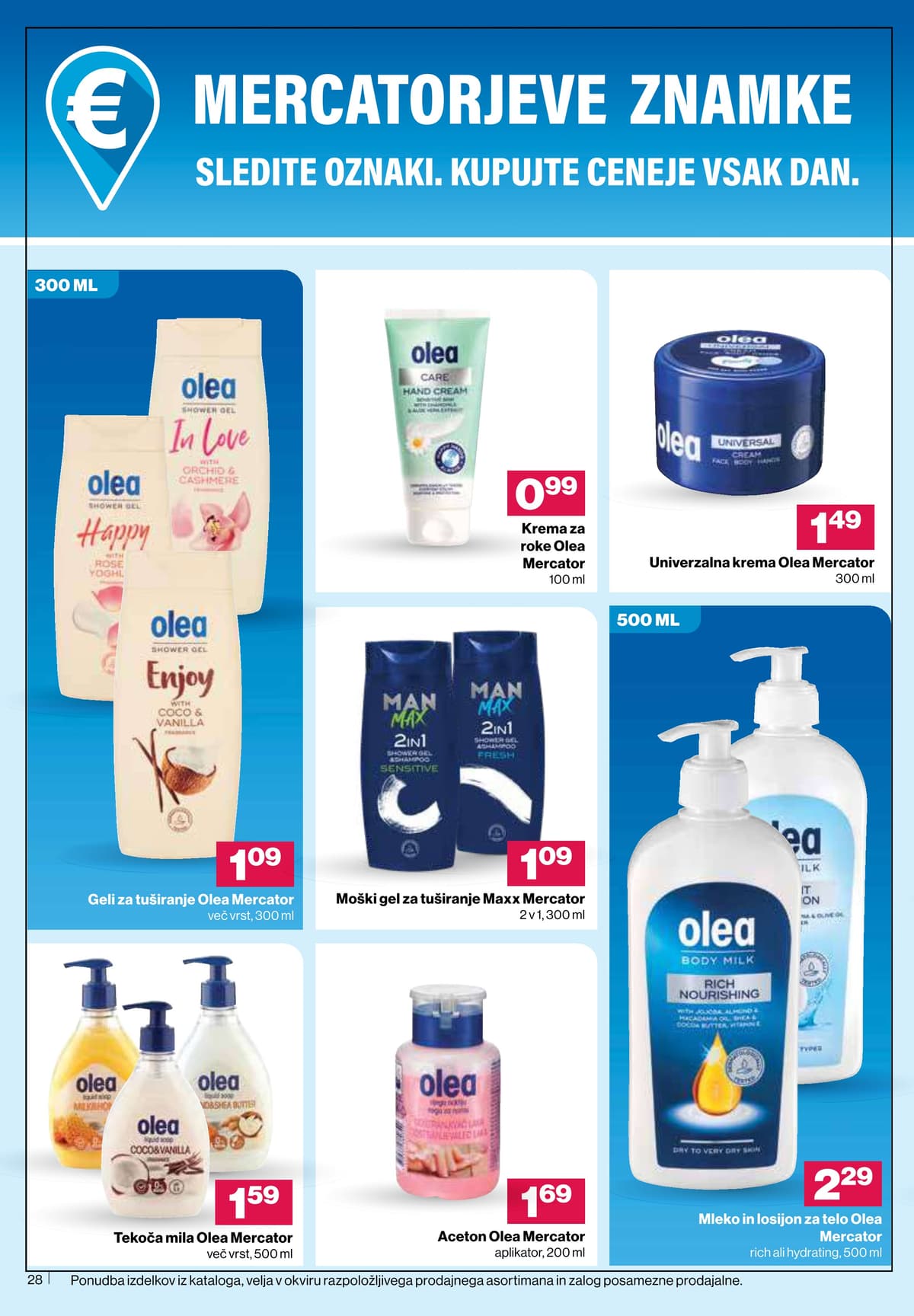 Stran 28. Mercator kataloga - Tedenska Ponudba od 15.03.2026.