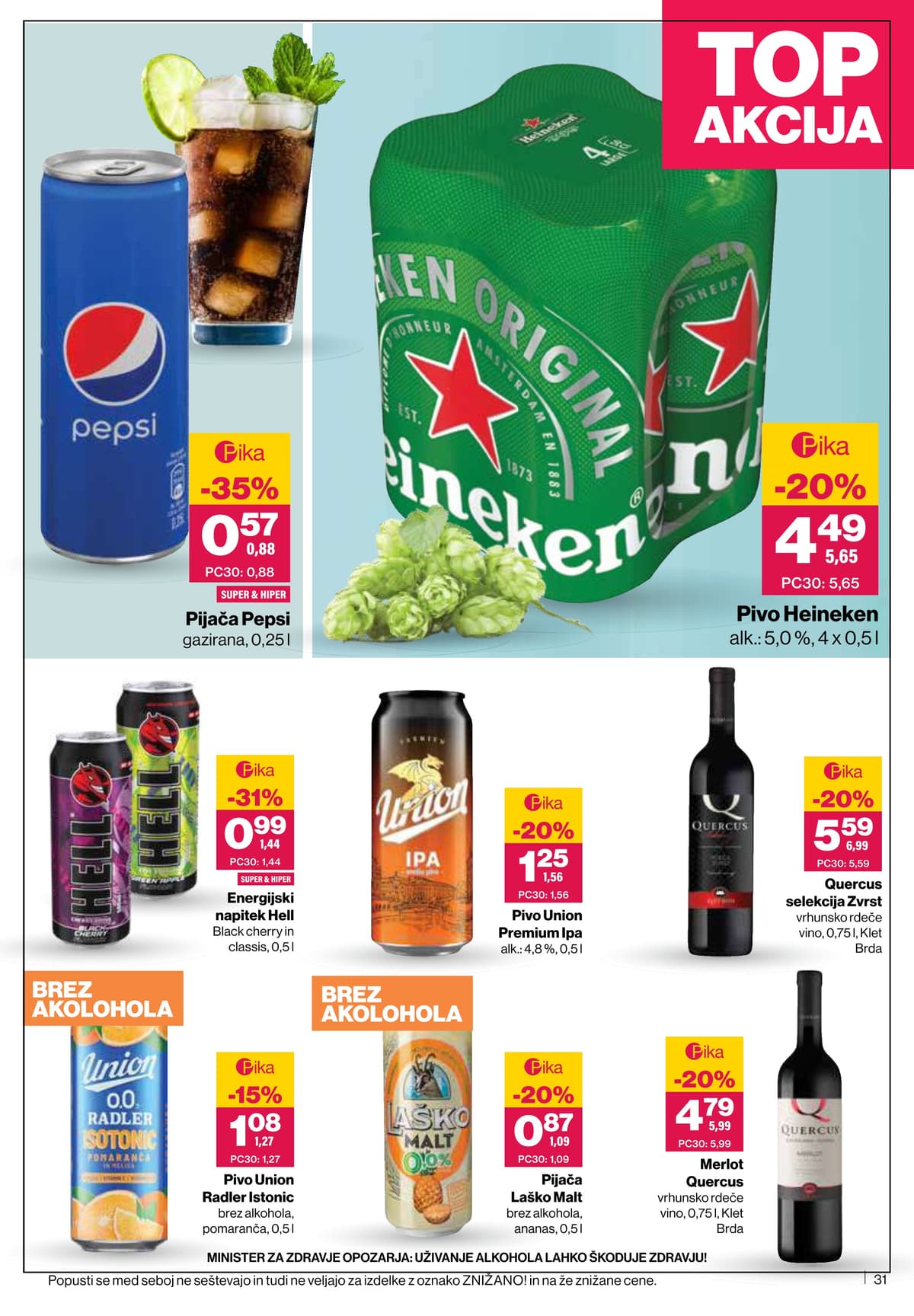 Stran 31. Mercator kataloga - Akcijska ponudba od 05.03.2026.