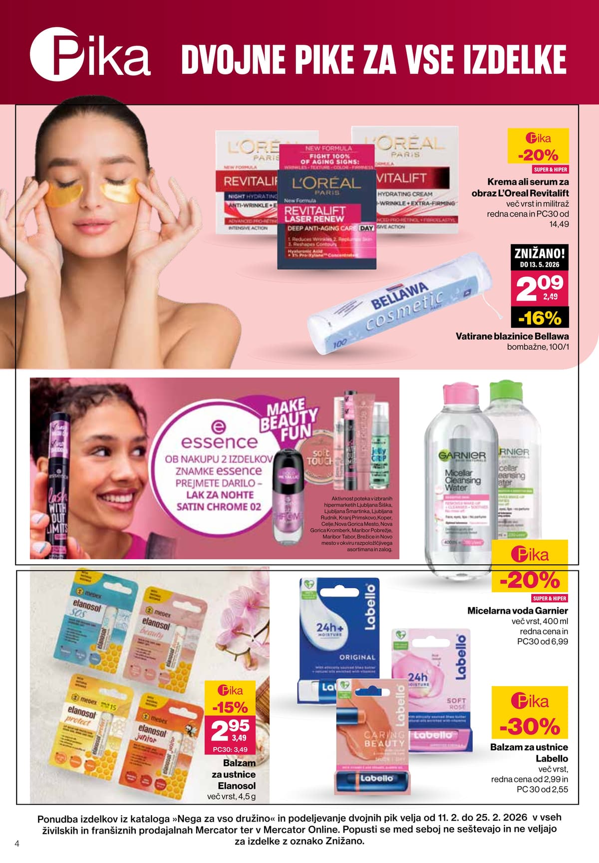 Mercator katalog od 11.02.2026 - Kozmetika