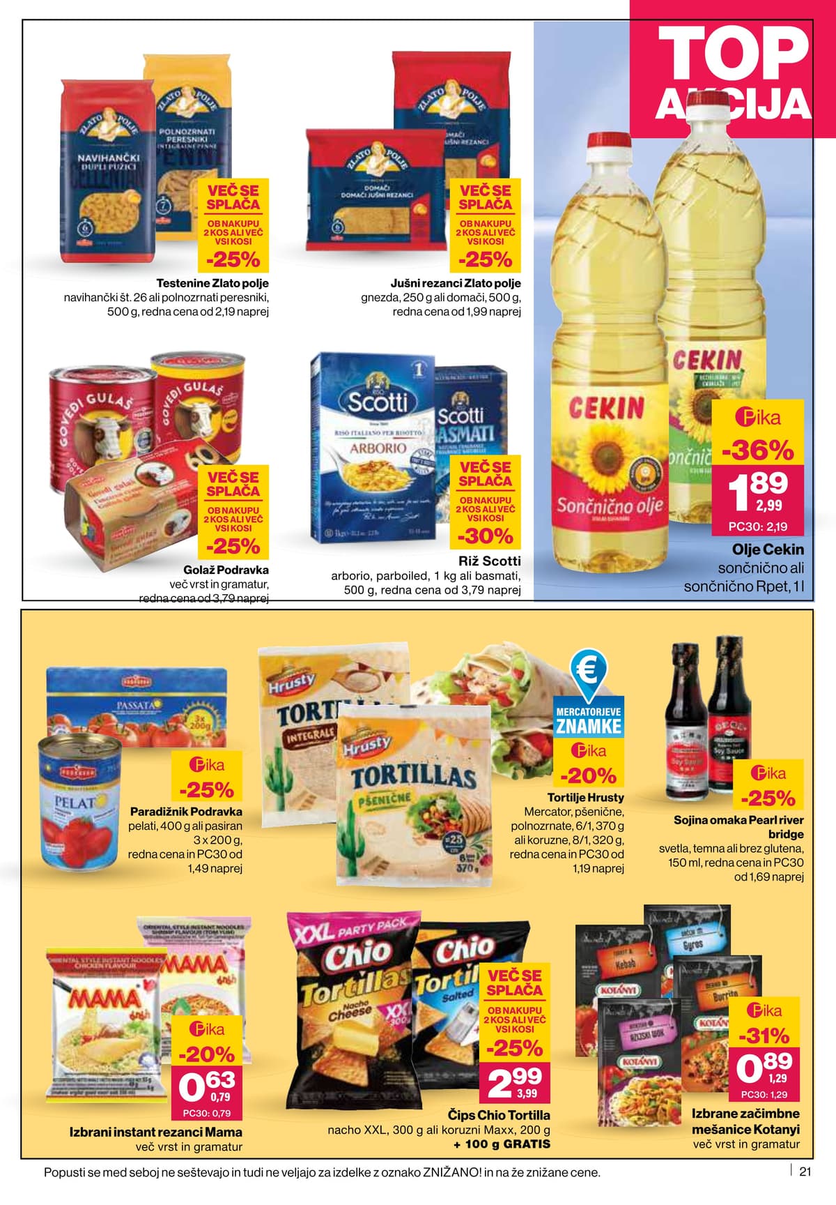 Stran 21. Mercator kataloga - Ackijska Ponudba od 15.03.2026.