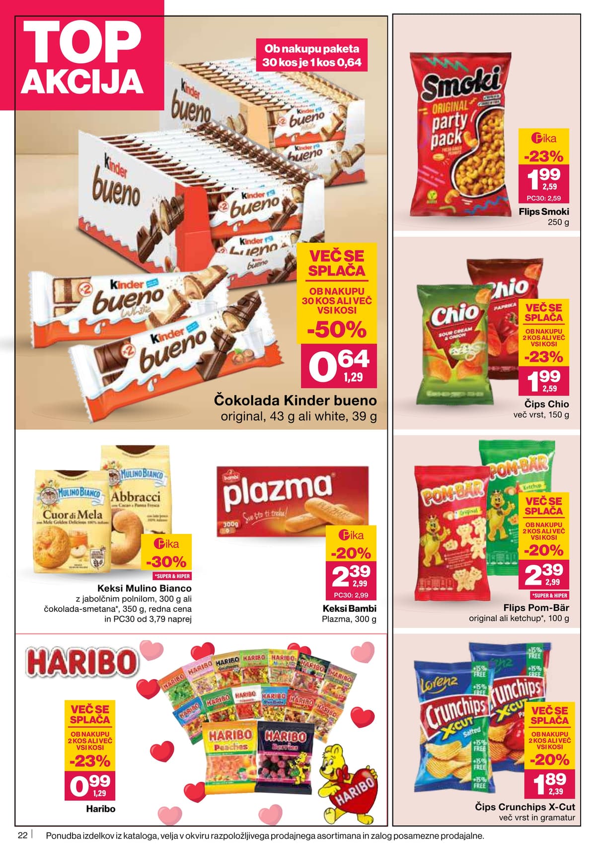 Stran 22. Mercator kataloga - Ackijska Ponudba od 15.03.2026.