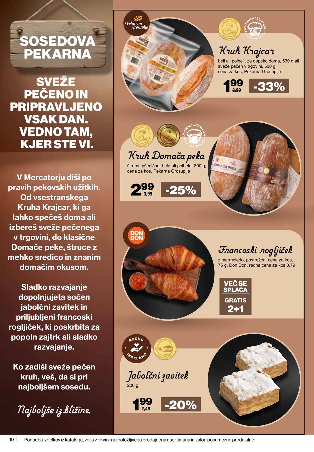 Stran 10. Mercator kataloga - Akcijska Ponudba od 18.02.2026.