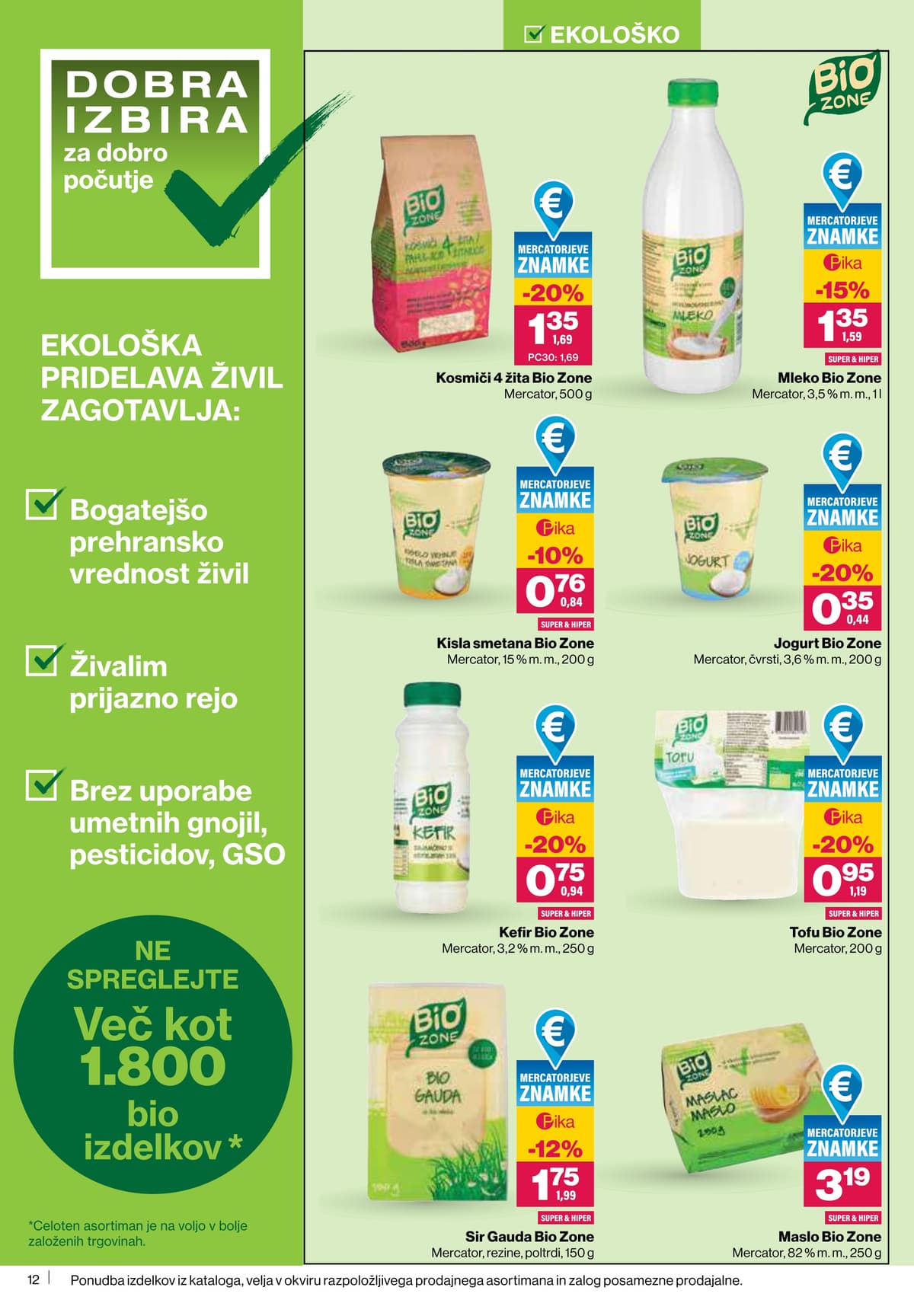 Stran 12. Mercator kataloga - Akcijska Ponudba