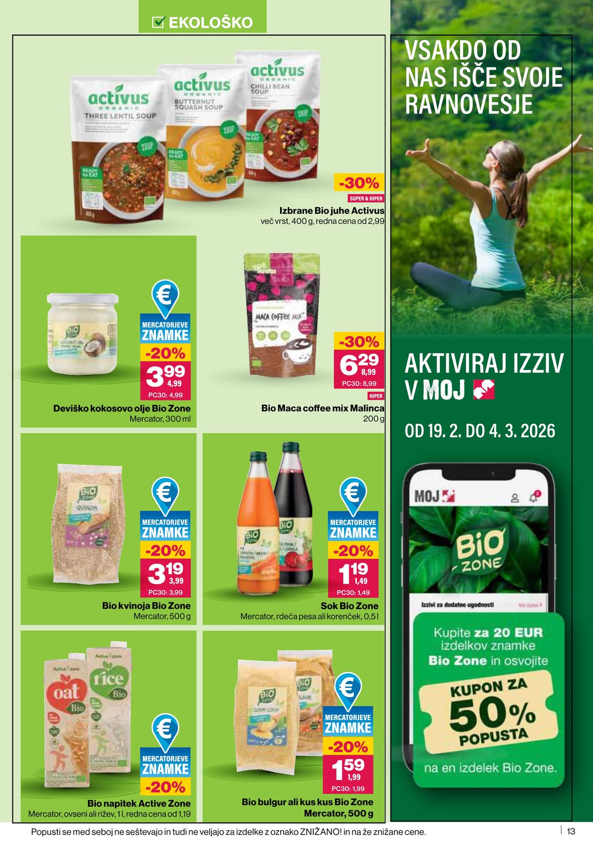 Stran 13. Mercator kataloga - Akcijska Ponudba od 18.02.2026.