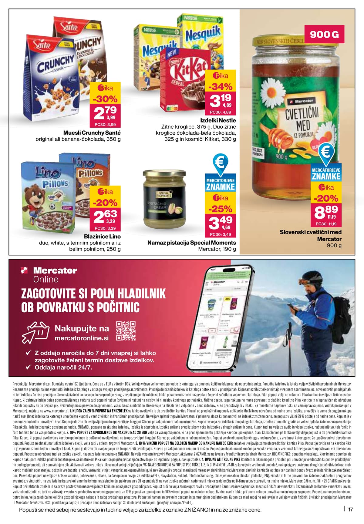 Stran 17. Mercator kataloga - Akcijska Ponudba od 18.02.2026.