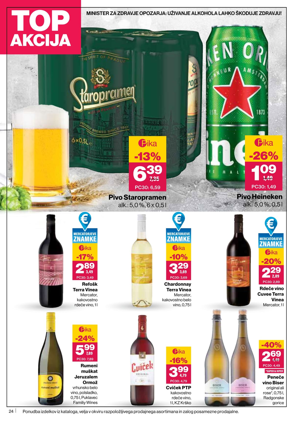 Stran 24. Mercator kataloga - Akcijska Ponudba