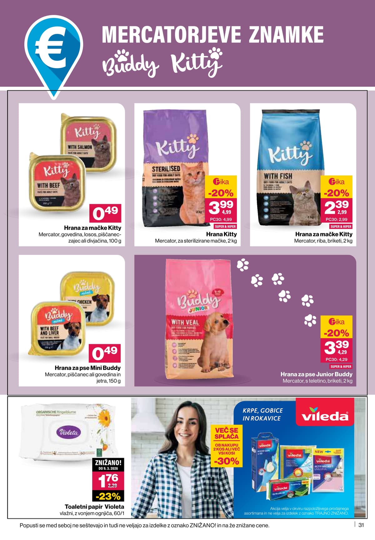 Stran 31. Mercator kataloga - Akcijska Ponudba