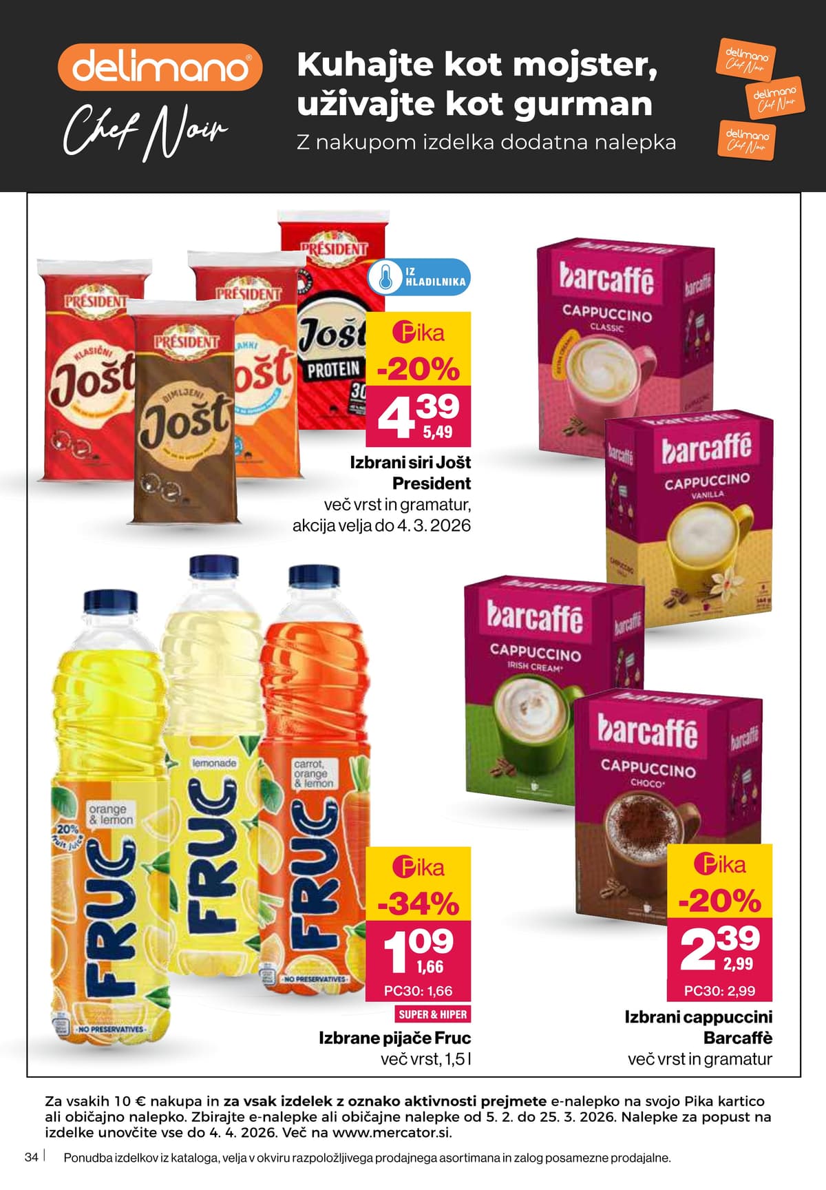 Stran 34. Mercator kataloga - Akcijska Ponudba od 18.02.2026.