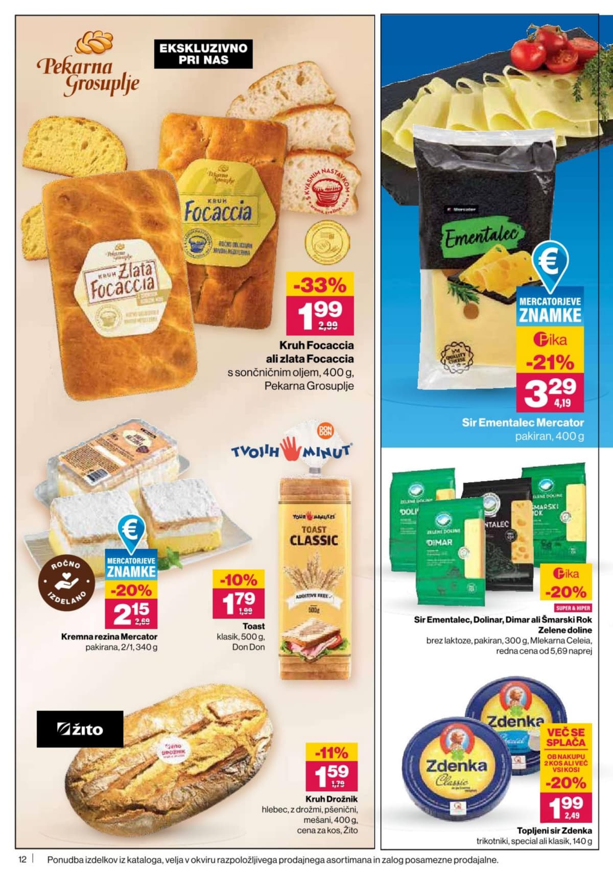 Stran 12. Mercator kataloga - Akcijska Ponudba