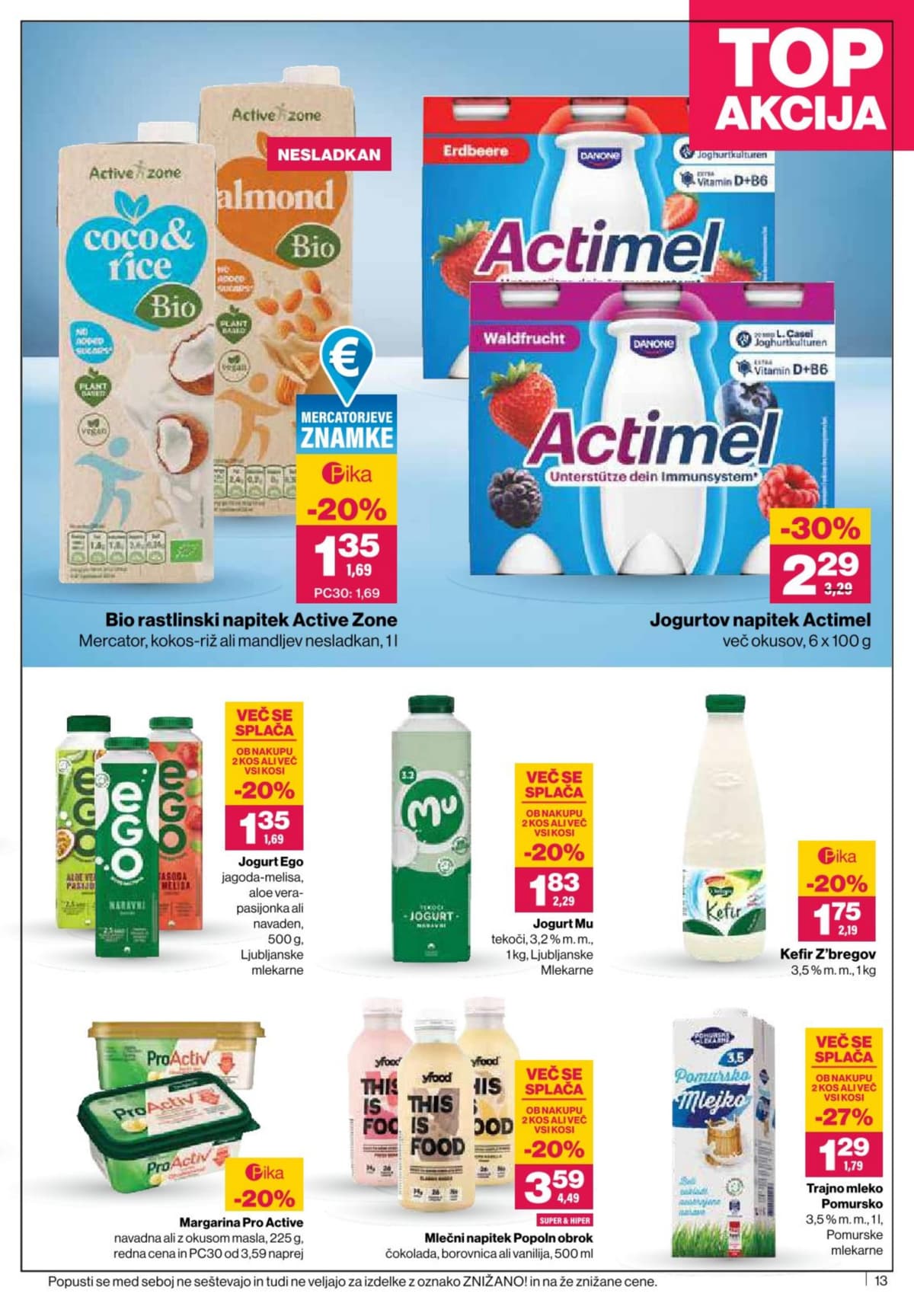 Stran 13. Mercator kataloga - Akcijska Ponudba