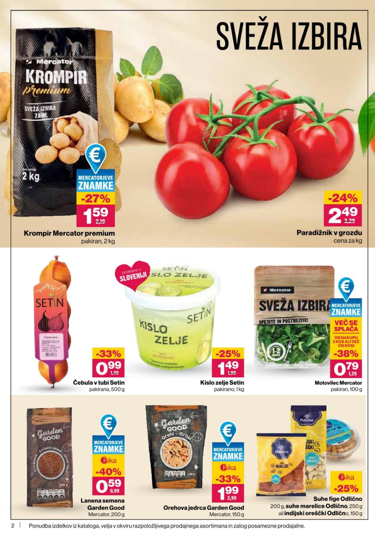 Stran 2. Mercator kataloga - Akcijska Ponudba od 24.02.2026.
