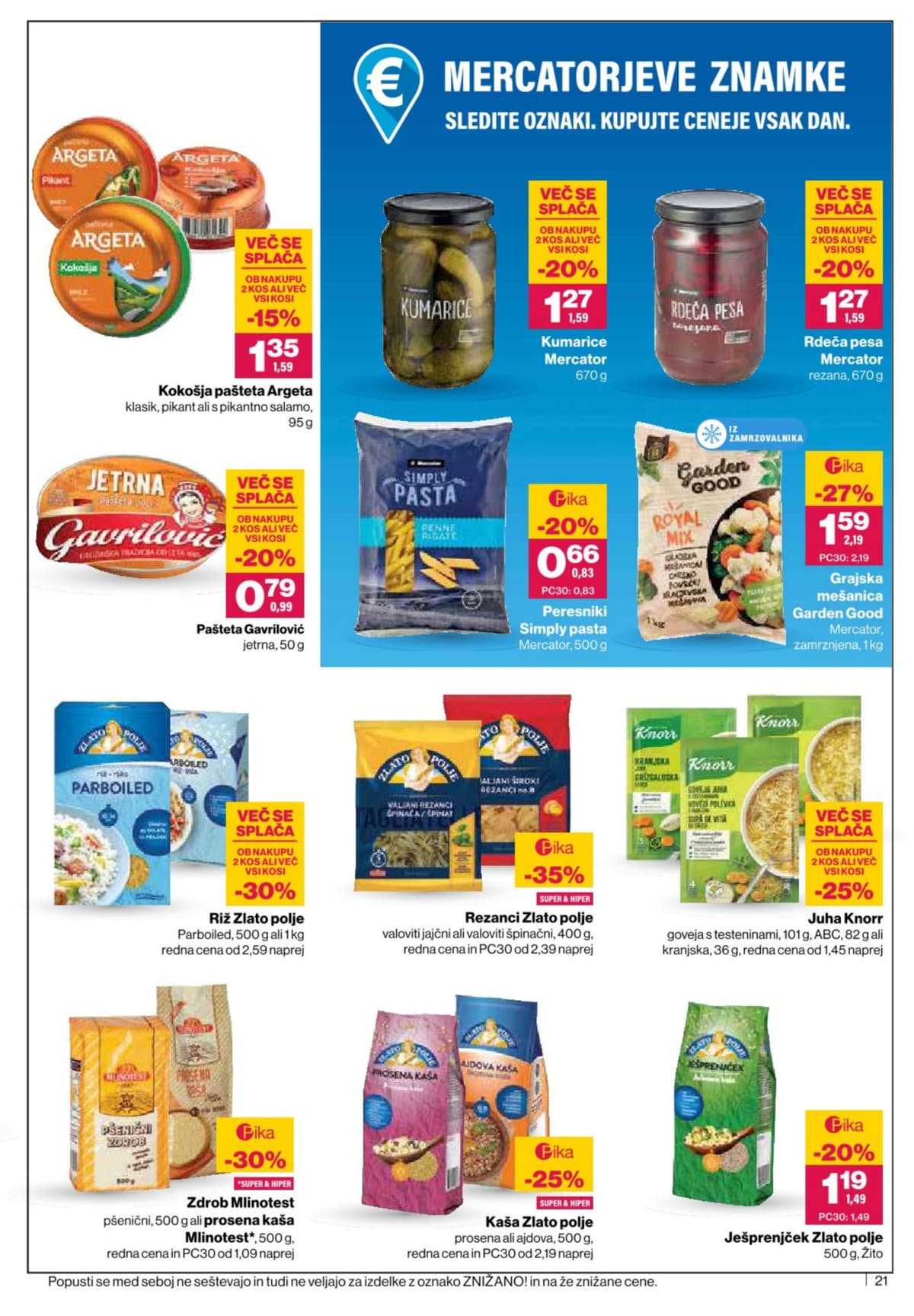 Stran 21. Mercator kataloga - Akcijska Ponudba od 24.02.2026.