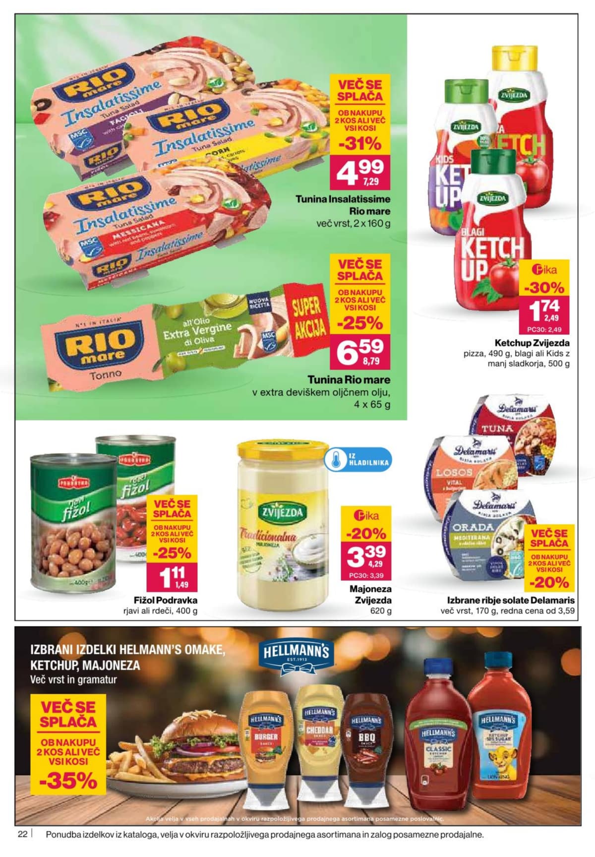 Stran 22. Mercator kataloga - Akcijska Ponudba