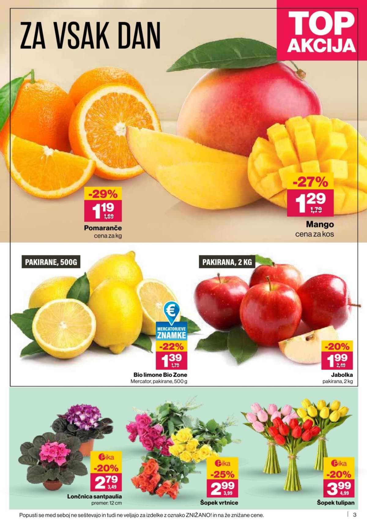 Stran 3. Mercator kataloga - Akcijska Ponudba