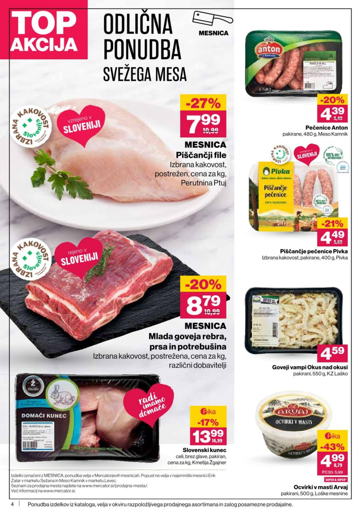 Stran 4. Mercator kataloga - Akcijska Ponudba