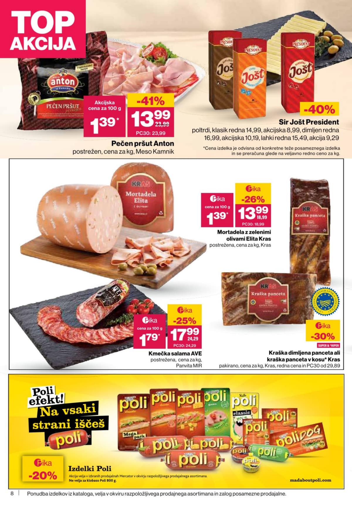 Stran 8. Mercator kataloga - Akcijska Ponudba