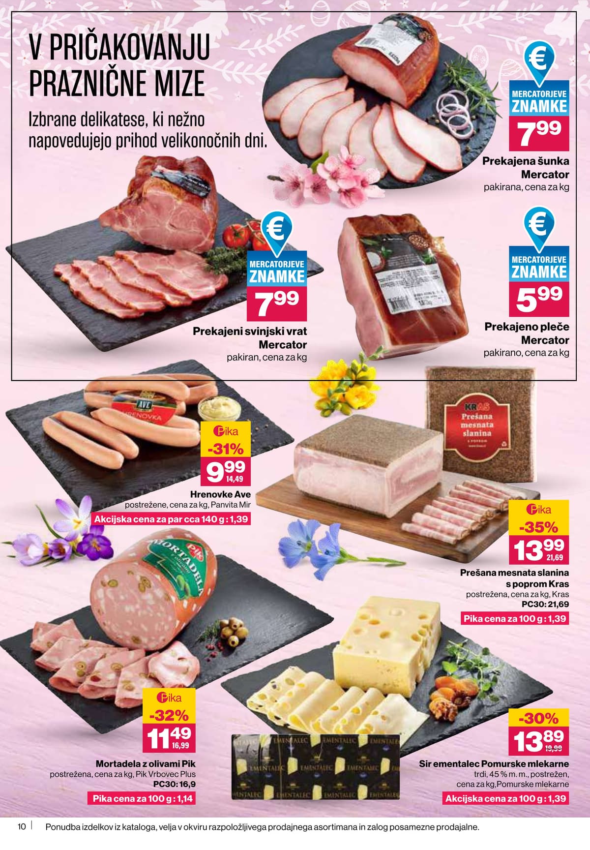 Stran 10. Mercator kataloga - Akcijska Ponudba