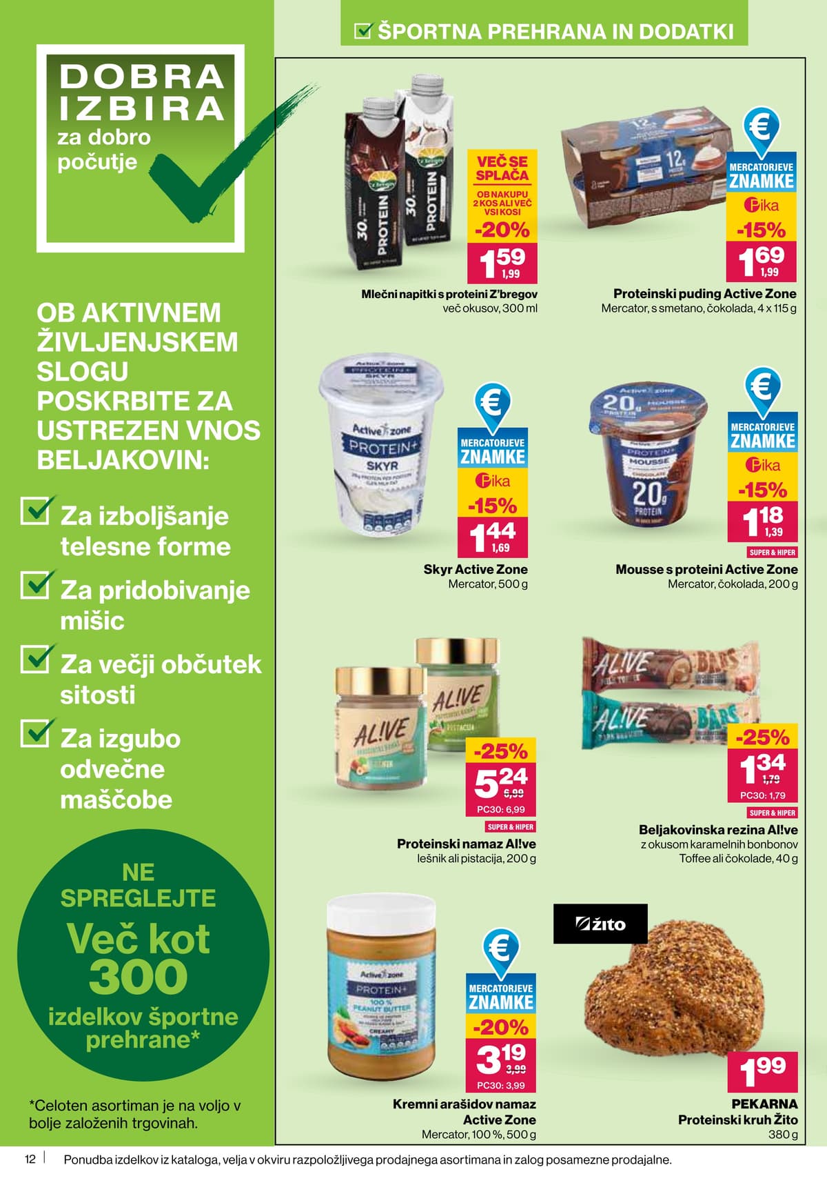 Stran 12. Mercator kataloga - Akcijska Ponudba