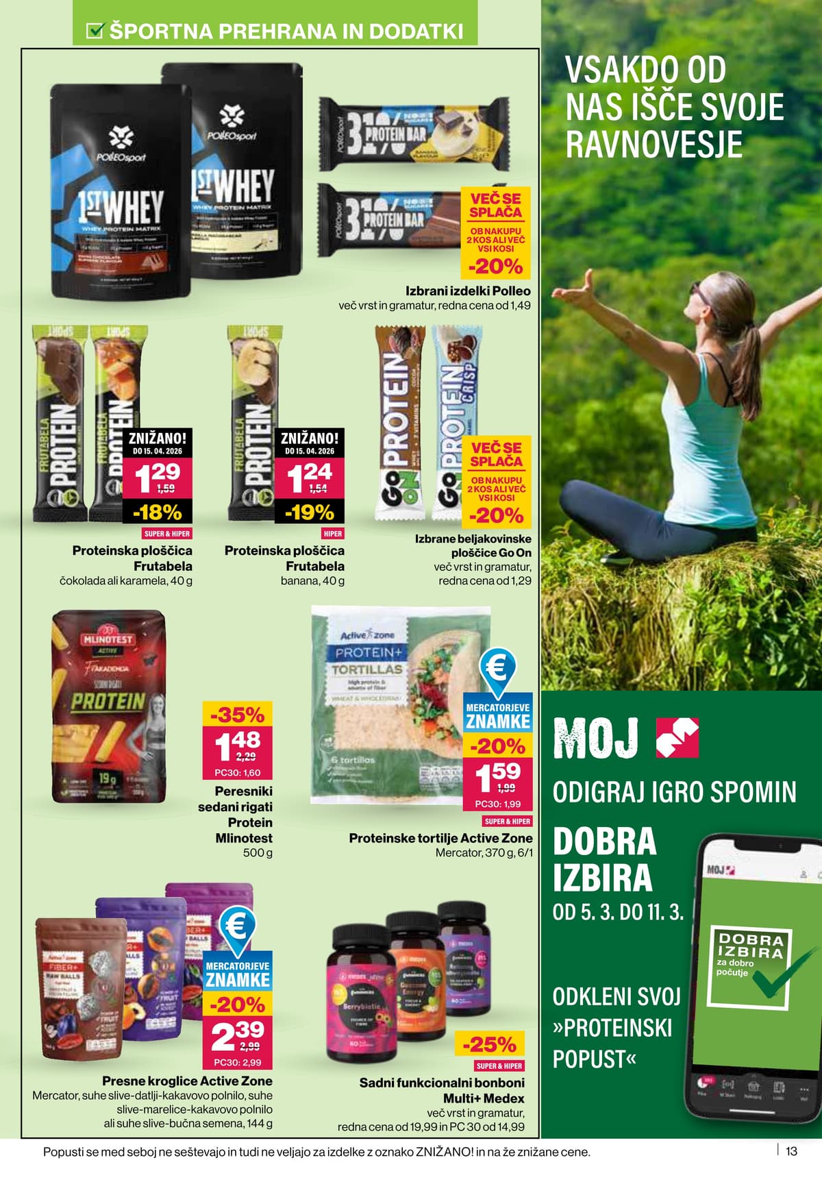 Stran 13. Mercator kataloga - Akcijska Ponudba