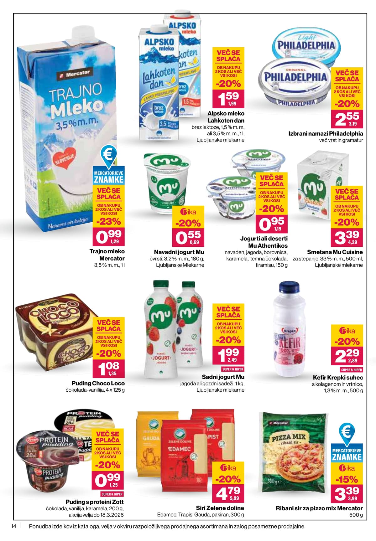 Stran 14. Mercator kataloga - Akcijska Ponudba