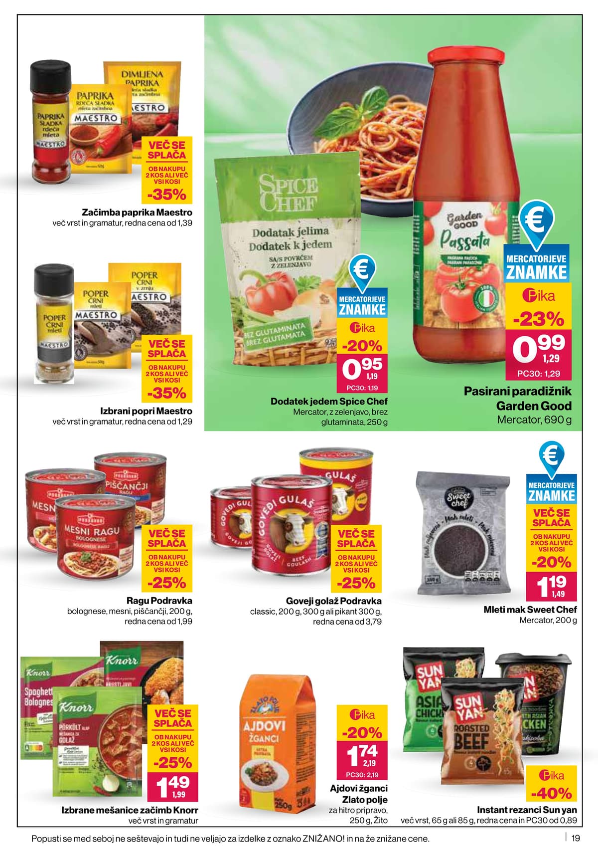 Stran 19. Mercator kataloga - Akcijska Ponudba