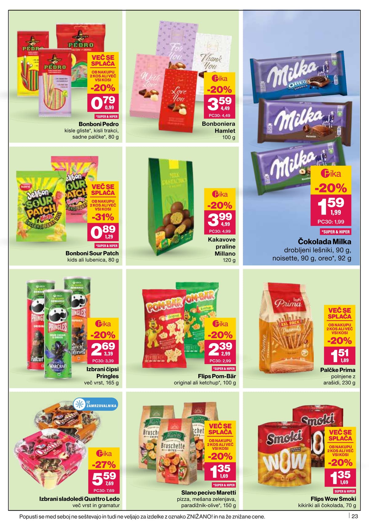 Stran 23. Mercator kataloga - Akcijska Ponudba od 04.03.2026.