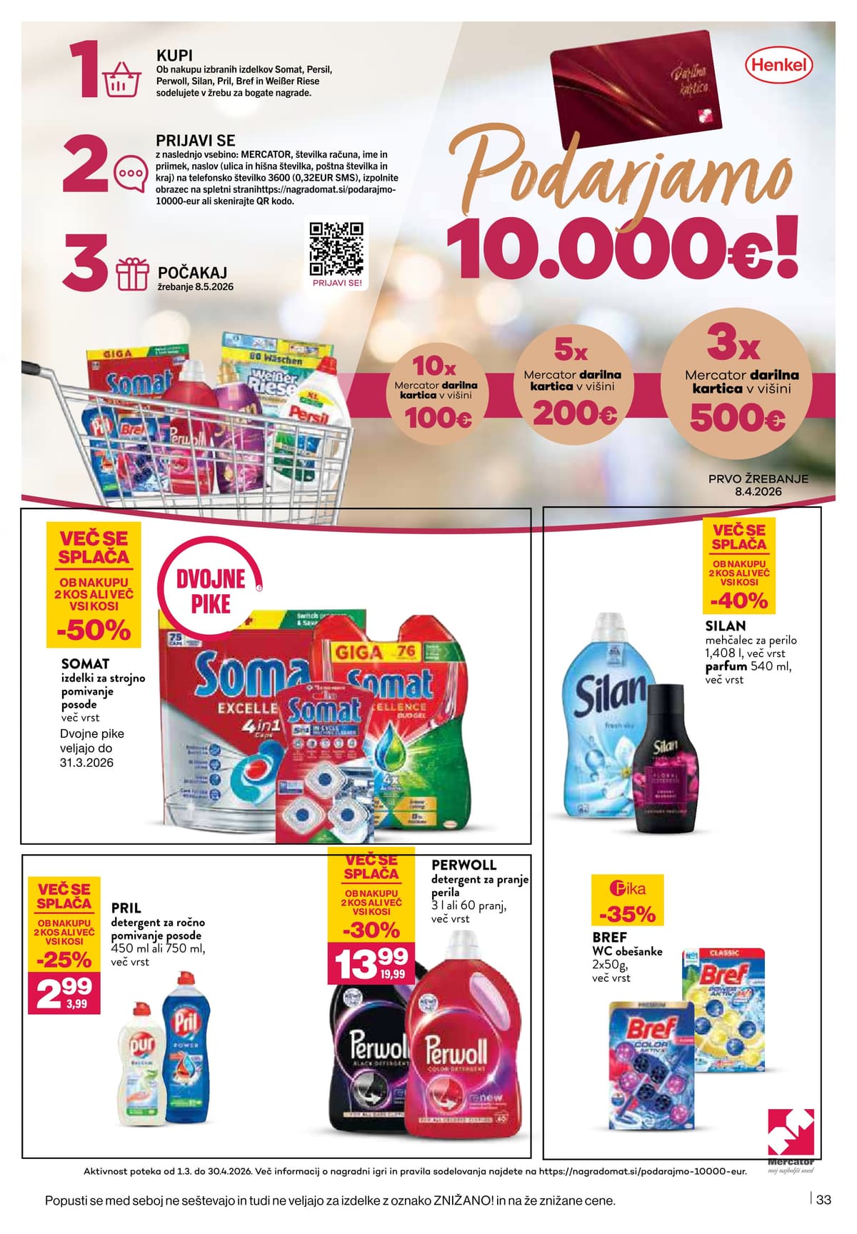 Stran 33. Mercator kataloga - Akcijska Ponudba