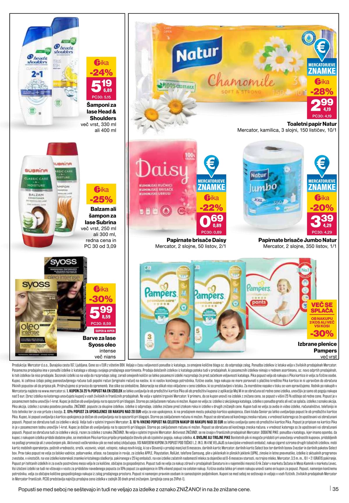Stran 35. Mercator kataloga - Akcijska Ponudba