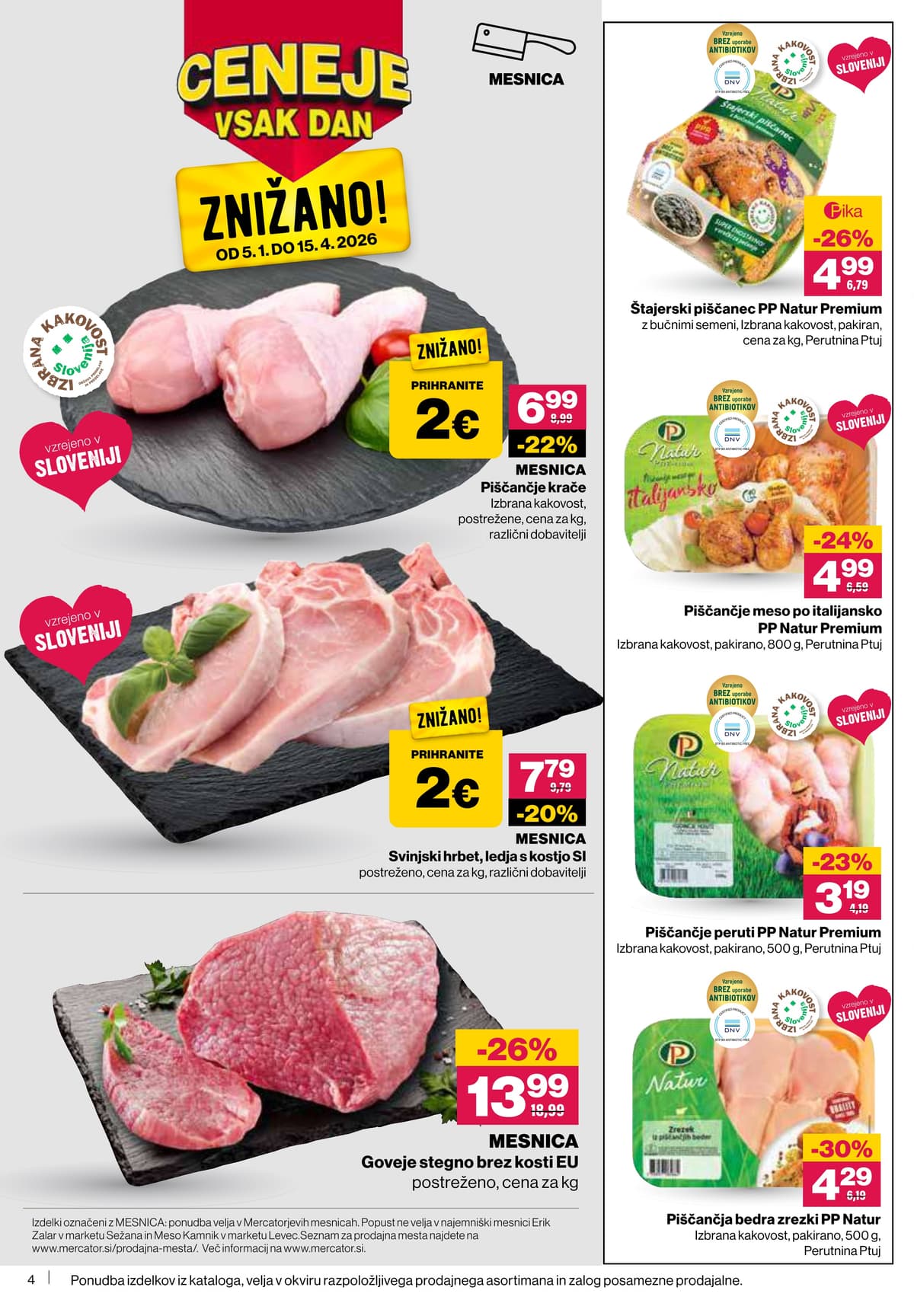 Stran 4. Mercator kataloga - Akcijska Ponudba