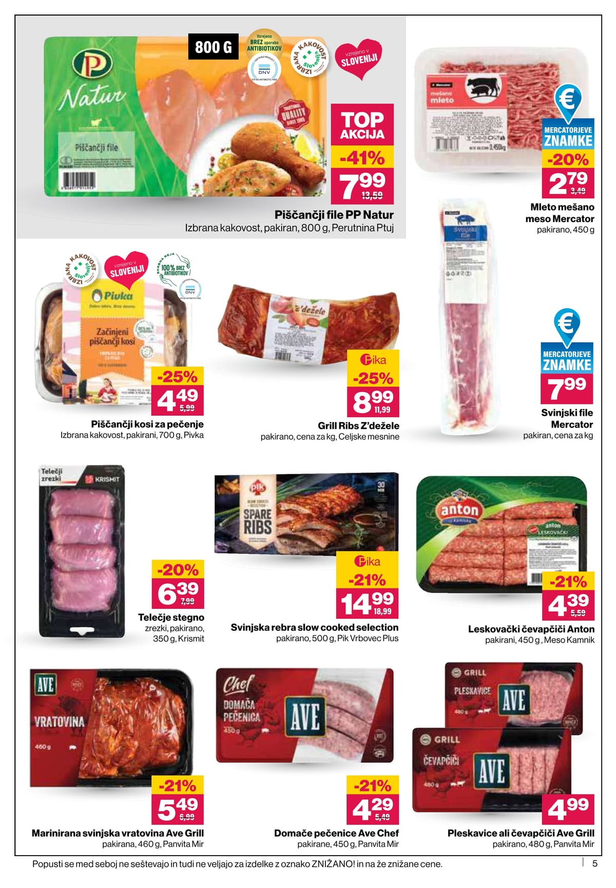 Stran 5. Mercator kataloga - Akcijska Ponudba