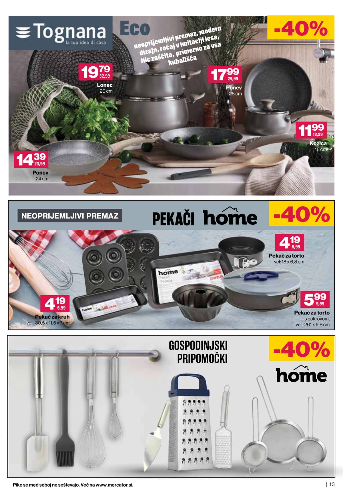 Stran 13. Mercator kataloga - Prihaja Čudovita Pomlad od 11.03.2026.