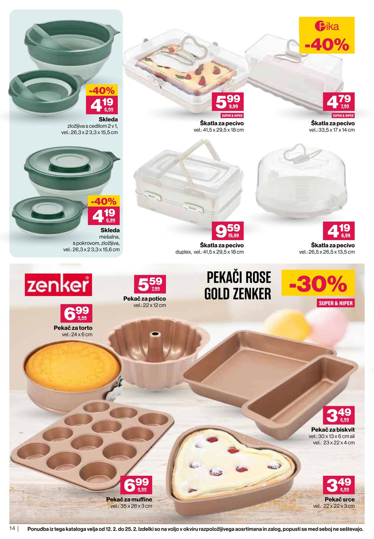 Stran 14. Mercator kataloga - Prihaja Čudovita Pomlad od 11.03.2026.