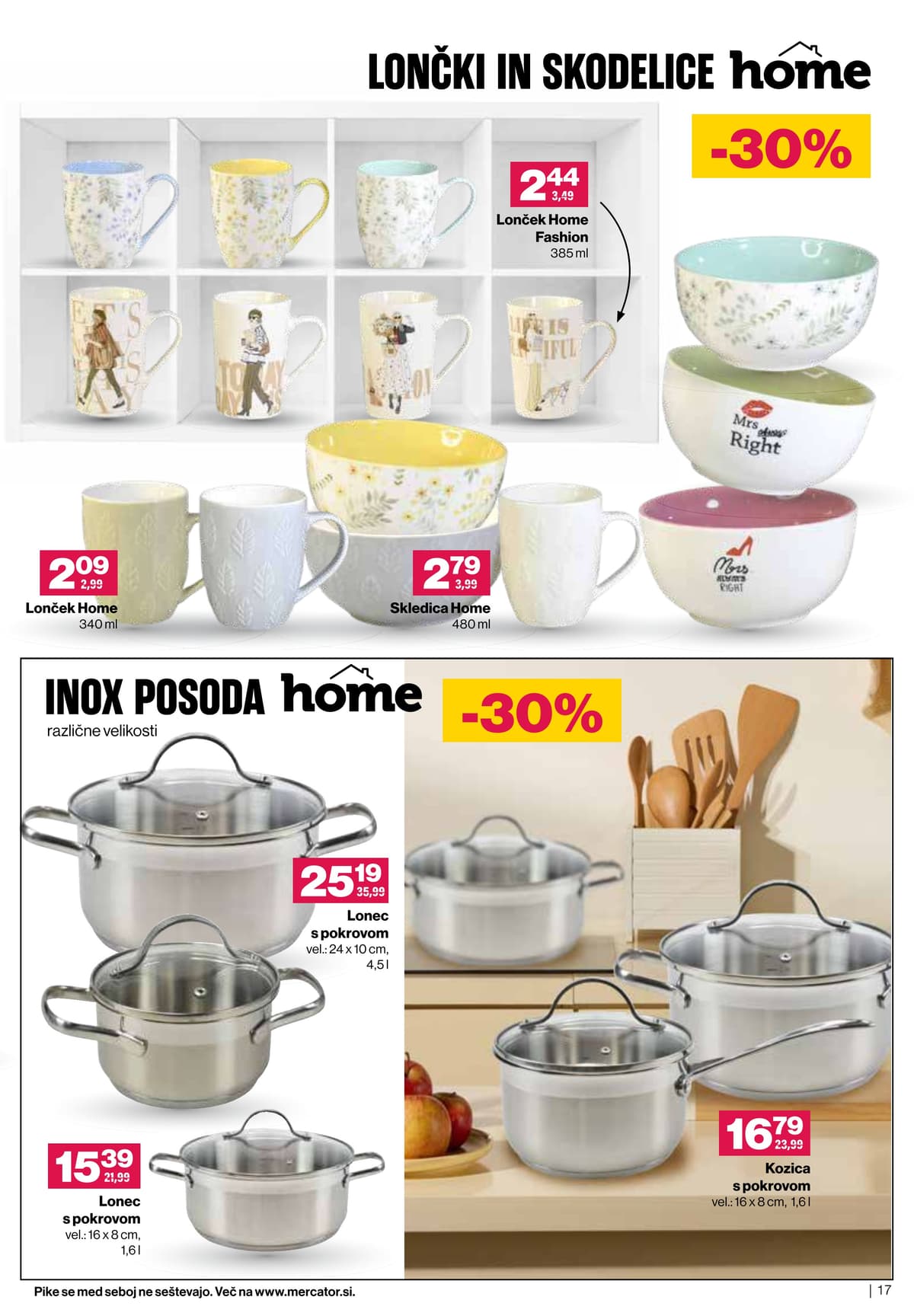 Stran 17. Mercator kataloga - Prihaja Čudovita Pomlad od 11.03.2026.